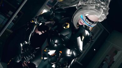 My robot girlfriends cumming mileage when cosplaying in Honey Select 2