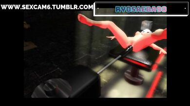 Gamer Girl Gets Monster Cocks And Fuck Machine In Wild 3D Anal