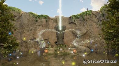 Hidden Spring buries Amber beneath giantess growth