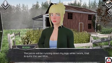 Big cock throbs blonde's throat as farm girl rides anime mist