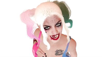 Her Harley face drips cum POV girlfriend joi screams please 3d hentai cosplay