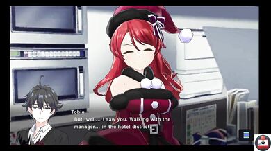 Holy Santa Aka strokes magicami moans christmas harem boobs