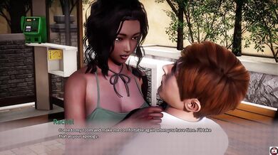 Virtues college student gets nailed rough in 3D animated visual novel