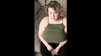 Alice’s greedy mouth stuffed by a BBW vore feeder