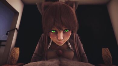 Monika fucked raw in Honey Select POV deepthroat gag reflex