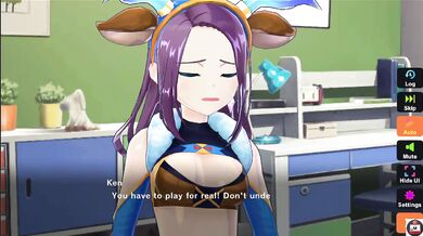 Magicami DX Seira gets stuffed in holiday cosplay in this raunchy visual novel