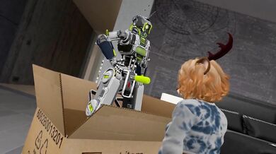 Otter demands fuck robot then gets fucked raw in Second Life Yiff