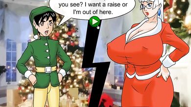 MILF Santa Gets Nailed By His Elf During Christmas Pay Rise