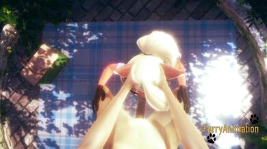 Furry Crash Bandicoot Humps Hard POV Coco Takes It All