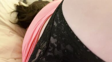BBW Giantess explores her huge body in her bedroom alone