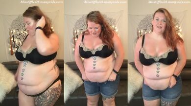 Ruby Sinclaire’s shorts split as she gains too much weight alone