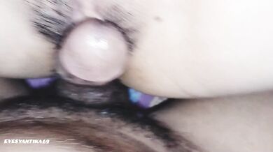 Hijab hookup claiming innocent milf screams as husband stays blind