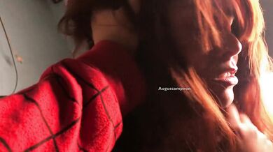 In her thoughts she whispers and end up deep in that little puta