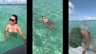 Big Tits Blowjob Bikini Milf Nude Swim Teases Captain