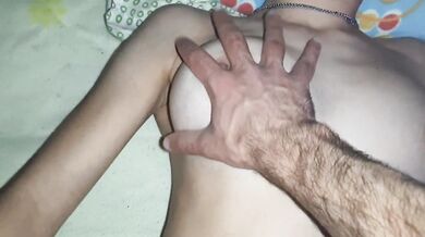 2 months pent up dad rides latino teen pussy raw POV