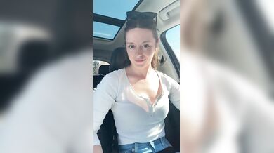 Carwash Lush Chokes Nadia Foxx Public Gush Destroyed