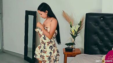 Stepmom Creampies 18YO Latina Stepdaughter Oops Gush