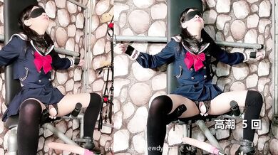 Yumilewd Schoolgirl Bound Gushing Choked Squirting Bitch Destroyed