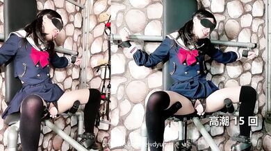 Yumilewd Schoolgirl Bound Gushing Choked Squirting Bitch Destroyed