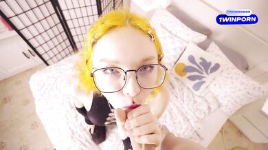 Petite Redhead Footjob Seduces Roommate Fucks Holes Cum Ass Blast