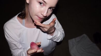 Busty Blonde Meskki Beach Night Public Fuck Choked Gushing Cumshot