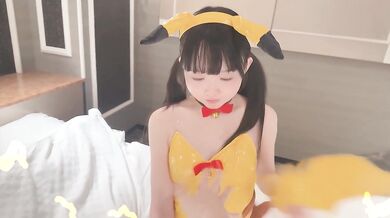 Pikachu Step Sis Petite Ahegao Breeding Doggy Wrecked