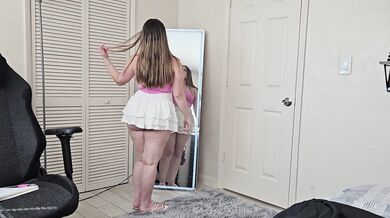 Busty Step Sis Gushes Creampie Begs More Thick PAWG Destroyed
