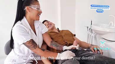 Dentist Mariana Martix Drains Big Cocks Gushing Cum Destroyed