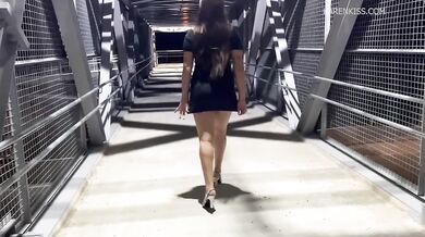 Married Slut Sneaks Street Fuck Big Dick Face Cum Blast