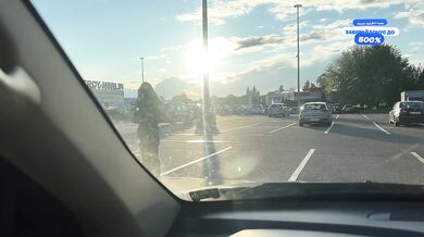 Poland Sonya Snake Smothers Face in Car Pussy Ride Gush Destroyed