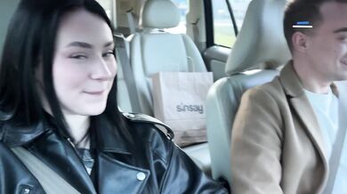 Poland Sonya Snake Smothers Face in Car Pussy Ride Gush Destroyed