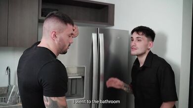 Caught Cheating Latina Whore Gangbanged by Hubby Brother Friend Cum Flood