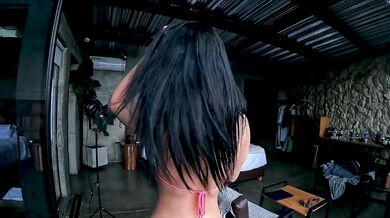 Hot Latina Miss Ary Wine Turns Blowjob Doggy Facial Gush