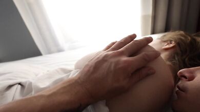 Muscle Man Destroys Ellie Wild Sloppy Throat Cum Gush Morning