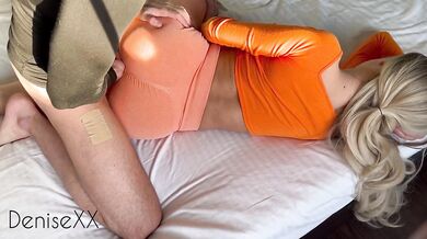 Fitness Blonde DeniseXX Big Ass Doggystyle Creampie Destroyed