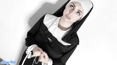 Busty Blasphemous Nun Doggy Fucked Titjob Cum Drenched