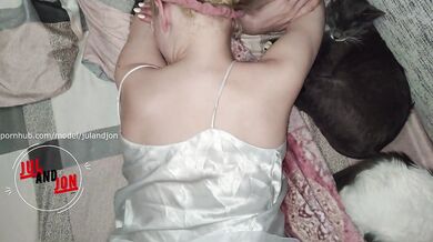 Big dick rips tantalizing stepsister with vibrator DP 1080p60fps