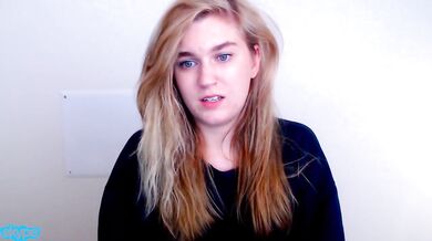Virgin JOI call left horny GFE butt throbbing on Skype