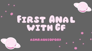 Her first raw anal lesson with sweet girlfriend ASMR audio