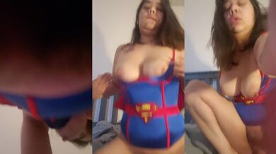 Big titty goth milf rides huge cock while playing with toys