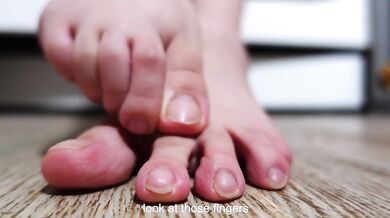 Cute Asian 18 year solo girl worships my feet