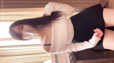 My juicy Asian vibe session at the hotel stays looking cute while I play with myself in Japan
