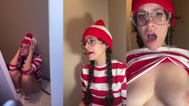 Feral Busty Waldo Cosplay Bounces Big Tits POV Gushing Destroyed