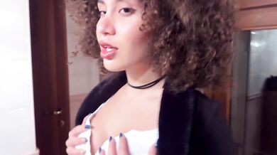 Teen Whore Gags Stranger Cock Cuck Hubby Watches Car Gush Destroy