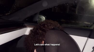 Teen Whore Gags Stranger Cock Cuck Hubby Watches Car Gush Destroy