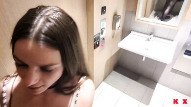Exs Risky Public BJ Huge Facial Dripping Cumwalk Mall
