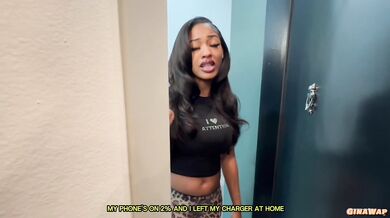 Choked Doordash Driver Gina Wap Sloppy Gushing Facial Destroyed