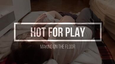 Gazz Crushes Big Tit Grey MILF Lex Floor Foreplay Gush