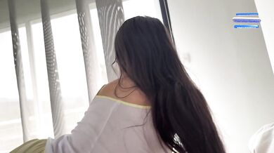18YO Latina MaracuMangoo Morning Creampie Big Ass Cowgirl Destruction