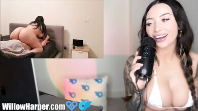 Willow Harper Gushes Choked on Fattest Pornhub Ass ASMR Reaction
